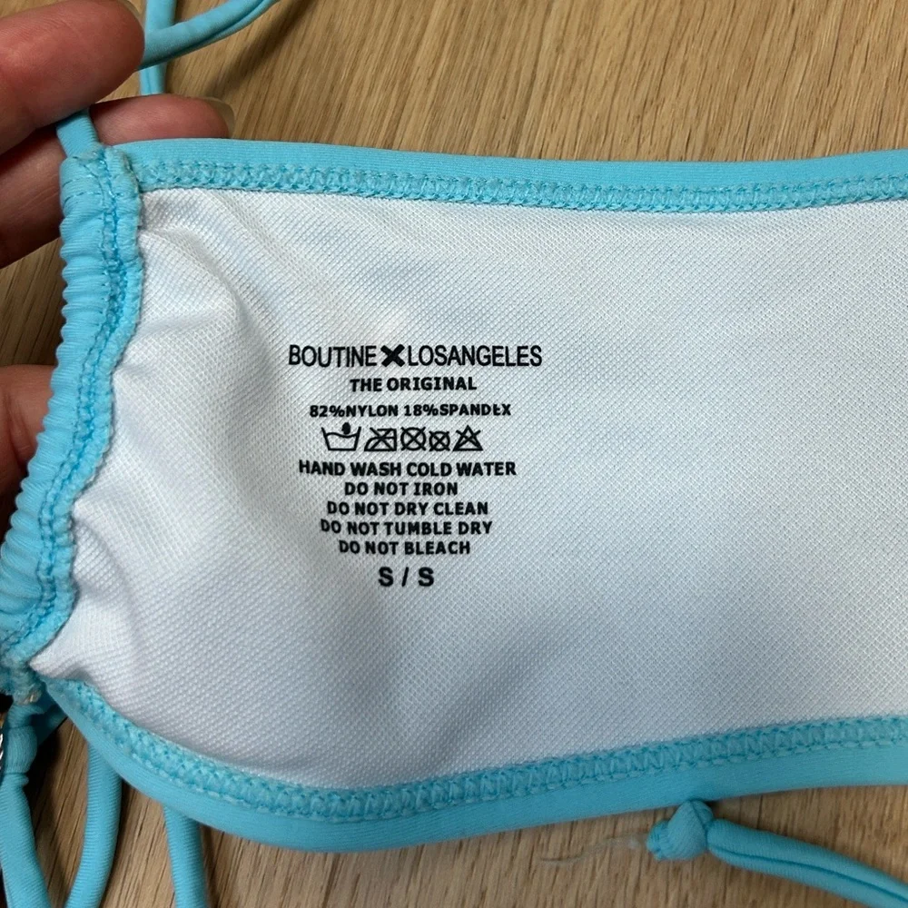NWT BOUTINE LA Indie Bikini Top S